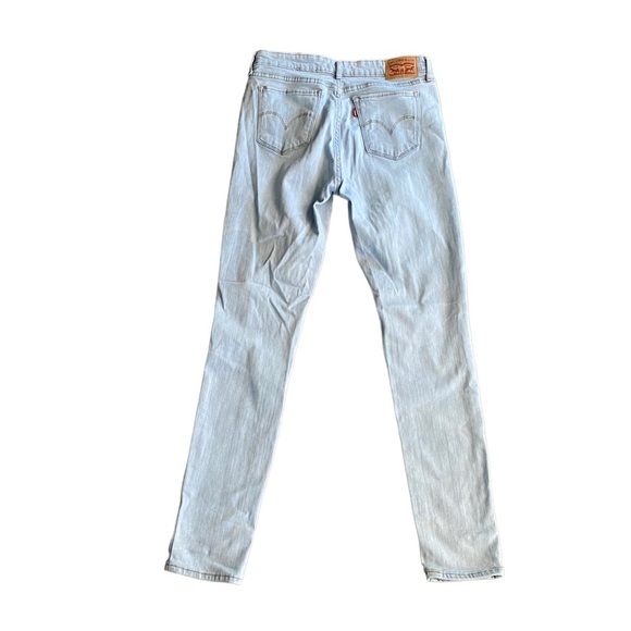 {Levi Strauss} 711 Distressed Skinny Jeans - Picture 5 of 8